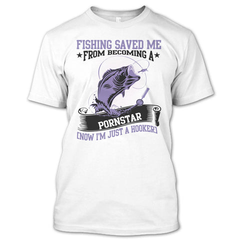 A black t-shirt with the shopify logo