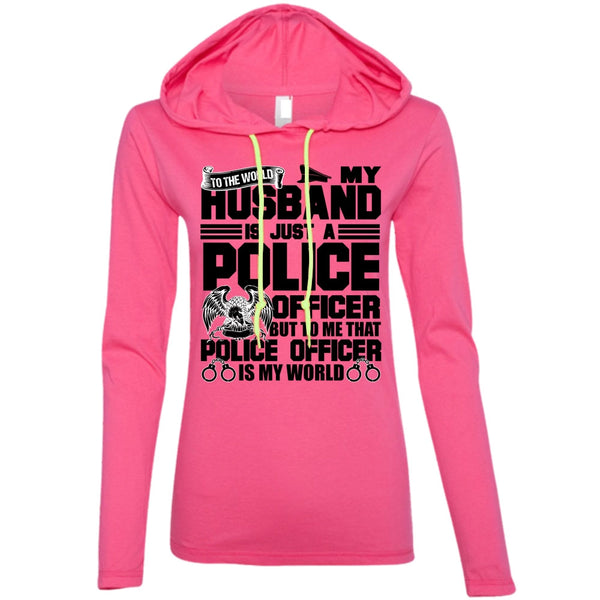 My Husband Is Just A Police Officer T Shirt, I Love Police T Shirt, Awesome T-Shirts