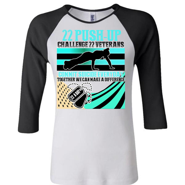 Challenge 22 Veterans Commit T Shirt, I Love Veteran T Shirt, Awesome T-Shirts