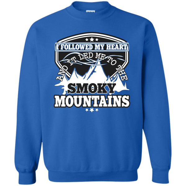 Led Me To The Smoky Mountains T Shirt, Coolest Hiker Sweatshirt