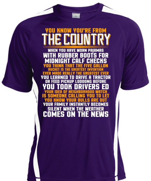 You're From The Country T Shirt, Being A Veteran T Shirt, Cool Shirt
