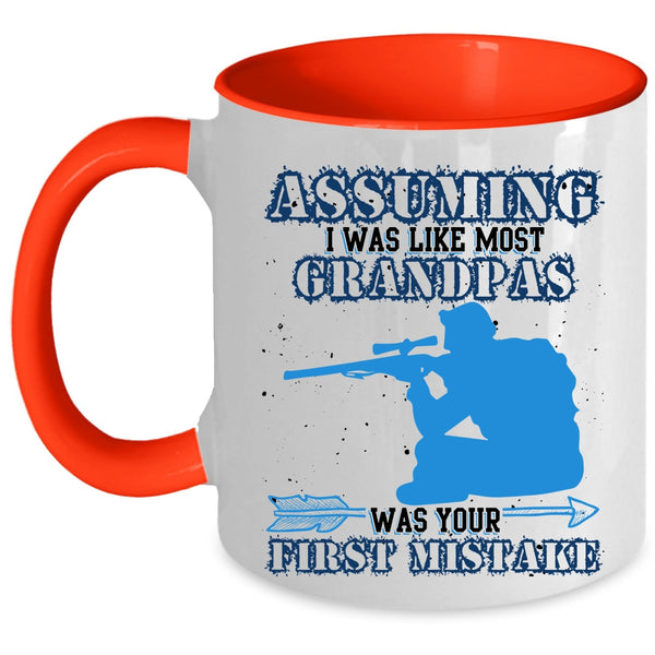 Cool Hunting Coffee Mug, I Was Like Most Grandpas Accent Mug