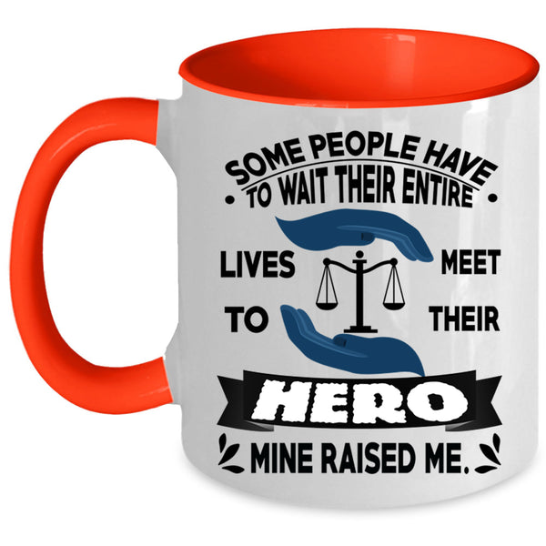 Funny Gift For My Husband Coffee Mug, Cool Gift For Daddy Accent Mug