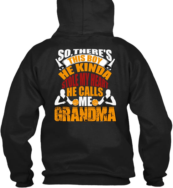 He Kinda Stole My Heart T Shirt, He Calls Me Grandma T Shirt