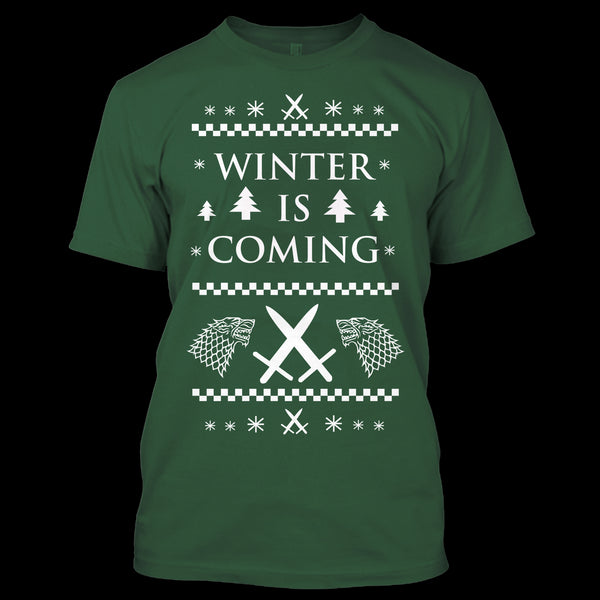 A black t-shirt with the shopify logo