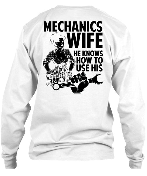 Mechanic's Wife T Shirt, I Love Wife T Shirt