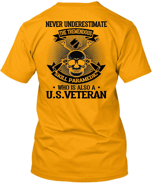Who Is Also A US Veteran T Shirt, I Love Veteran T Shirt