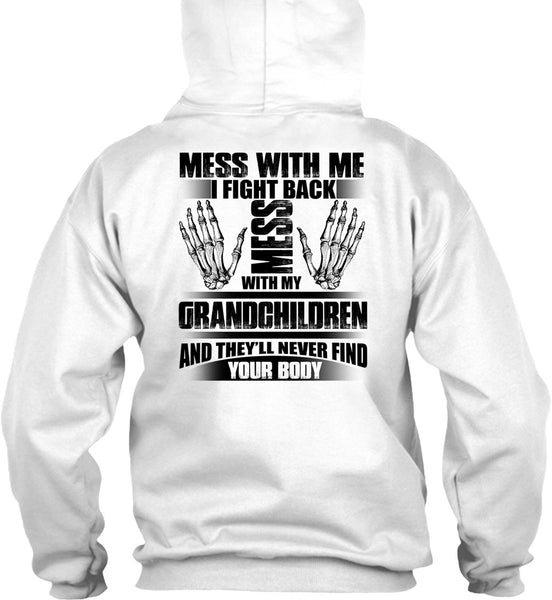 Mess With My Grandchildren T Shirt, I Love Baby T Shirt