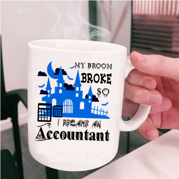 Halloween Coffee Mug, I Became An Accountant Cup
