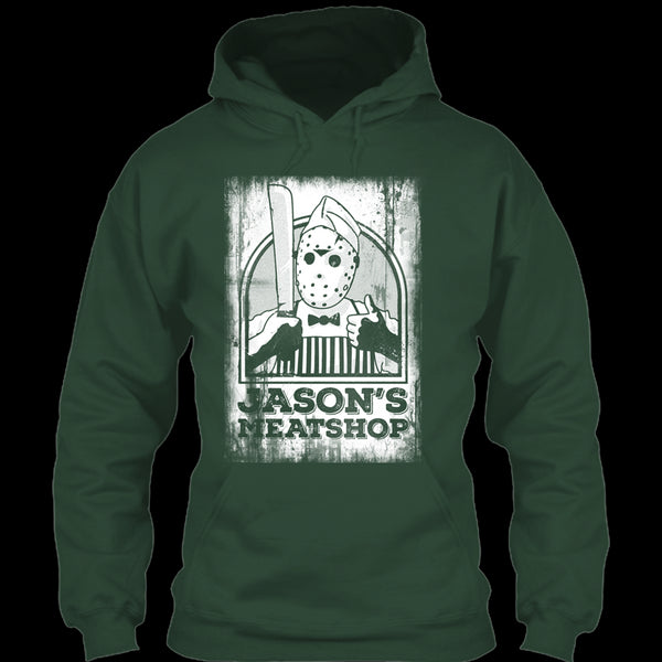 A black t-shirt with the shopify logo