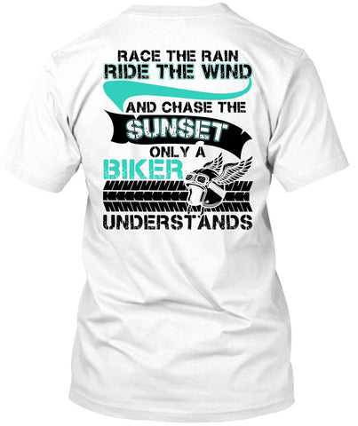 A black t-shirt with the shopify logo