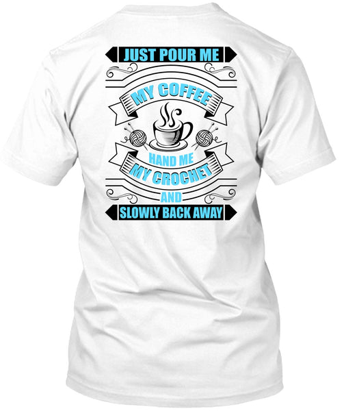 A black t-shirt with the shopify logo