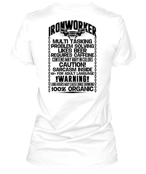 Ironworker Multitasking T Shirt, I Love Ironworker T Shirt