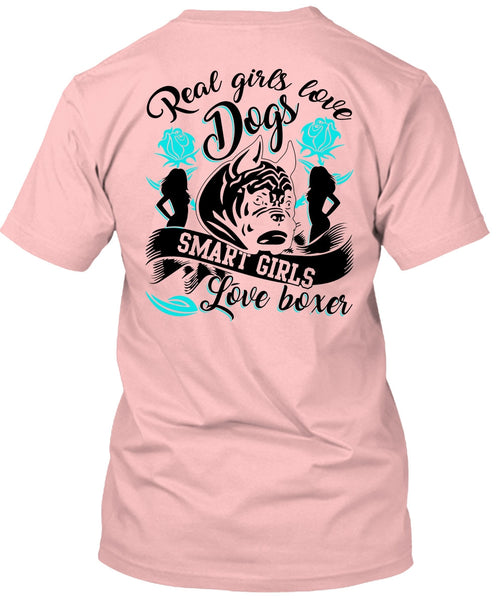 Real Girls Love Dogs T Shirt, I Love Dog T Shirt