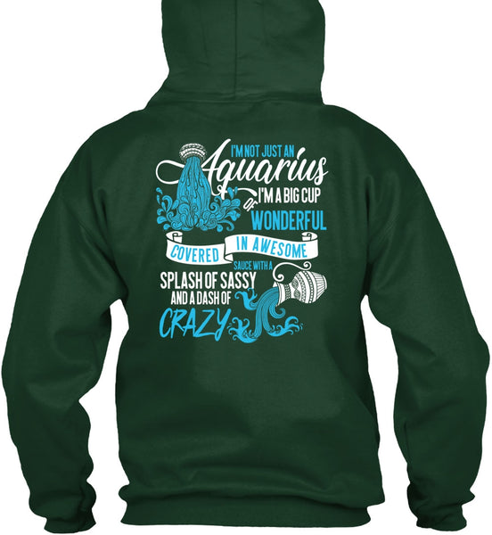 I'm Not Just An Aquarius T Shirt, Dash Of Crazy T Shirt
