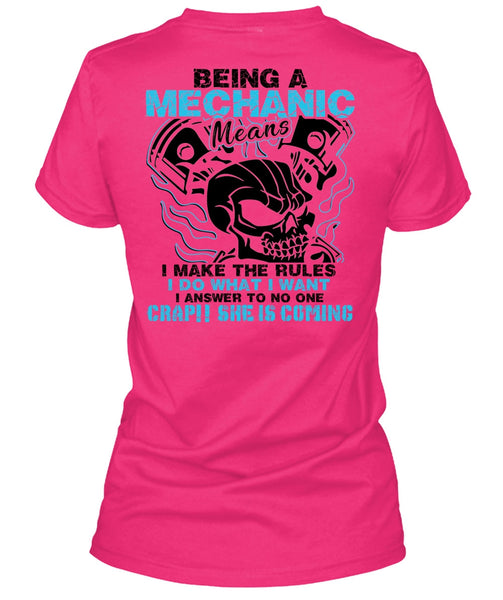 Being A Mechanic Means T Shirt, Being A Mechanic T Shirt