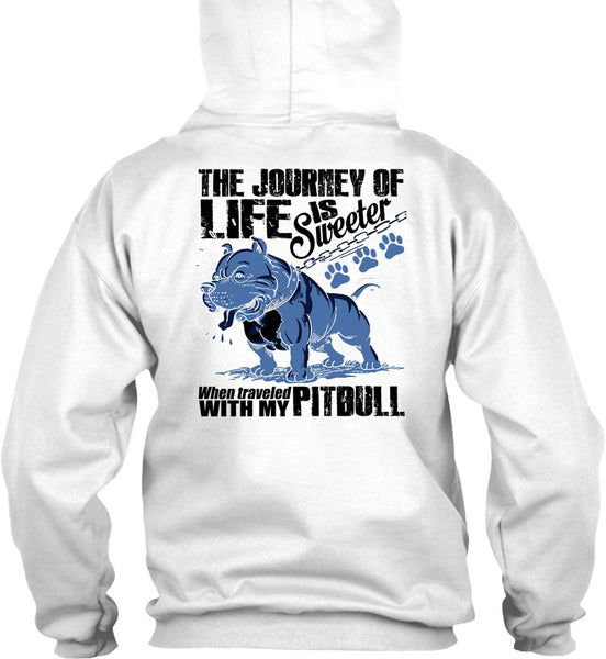 Traveled With My Pit Bull T Shirt, I Love Pit Bull T Shirt