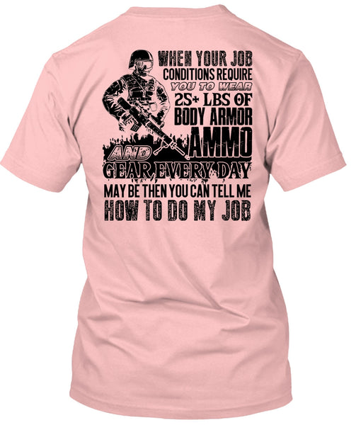 Body Armor Ammo T Shirt, I Love Veteran T Shirt