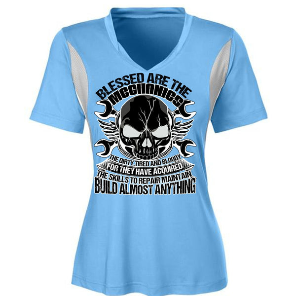 Blessed Are The Mechanics T Shirt, I Love Mechanic T Shirt, Awesome T-Shirts