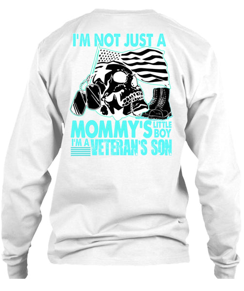 I'm A Veteran's Son T Shirt, I Love Veteran T Shirt