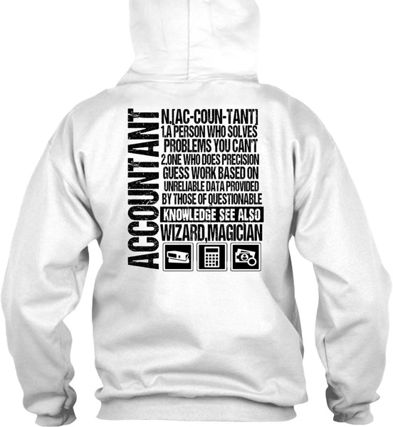 A Person Who Solves Problems T Shirt, I Love Accountant T Shirt