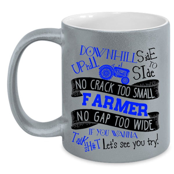 Funny Gift For Farmer Coffee Mug, Cute Farmer Accent Mug