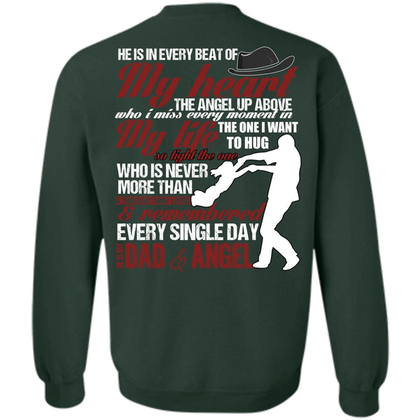 My Heart T Shirt, I Love Dad Sweatshirt