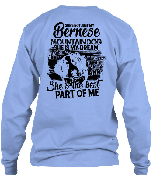 My Bernese Mountain Dog T Shirt, I Love Hiking T Shirt