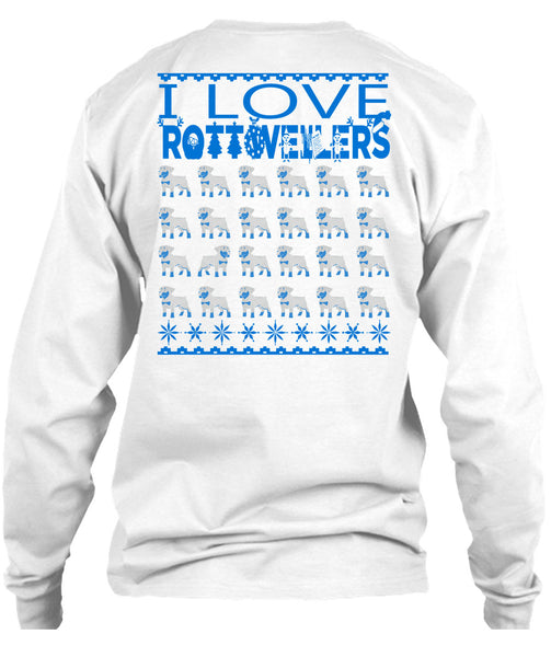 I Love Rottweilers T Shirt, I Love My Dog T Shirt