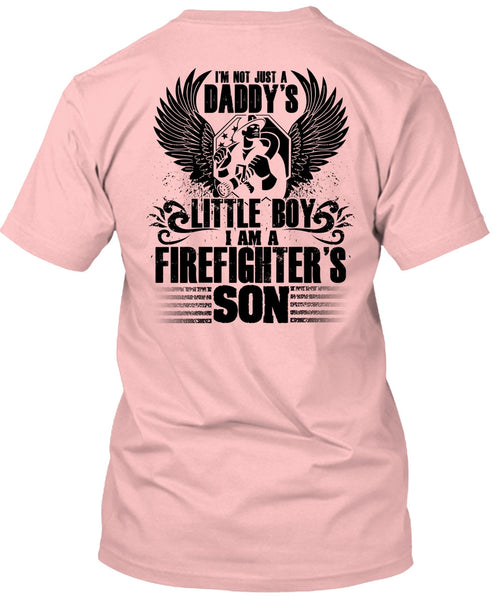 Daddy's Little Boy T Shirt, I Love Firefighter T Shirt