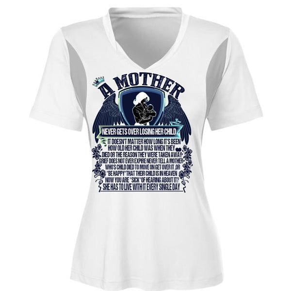 A Mother Never Gets Over Losing Her Child T Shirt, I Love Mom T Shirt, Awesome T-Shirts