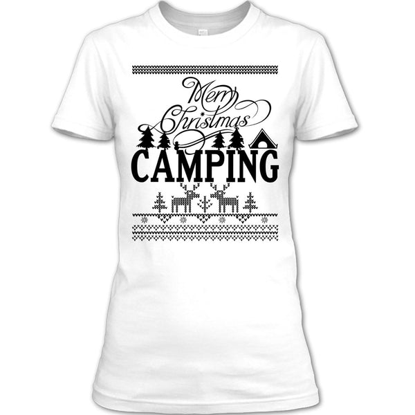 Merry Christmas Camping T Shirt, Gift For Camper T Shirt