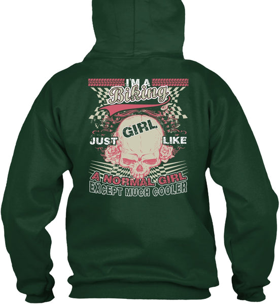 I'm A Biking T Shirt, Just Girl Like A Normal Girl T Shirt