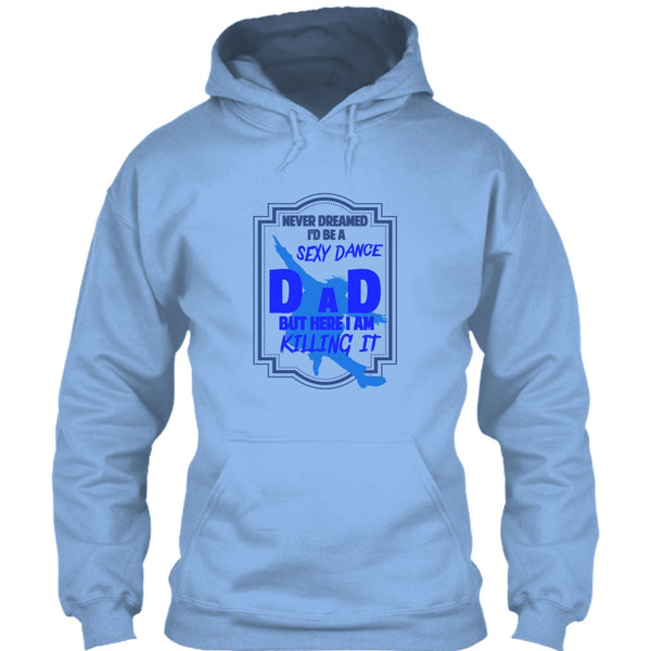 A black t-shirt with the shopify logo