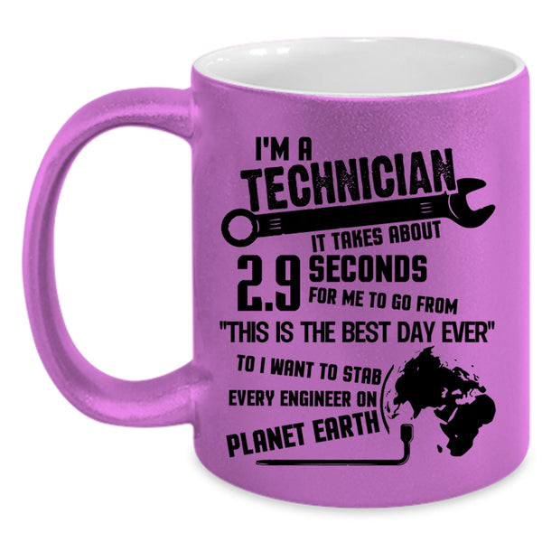 Awesome Technician Coffee Mug, I'm A Technician Accent Mug