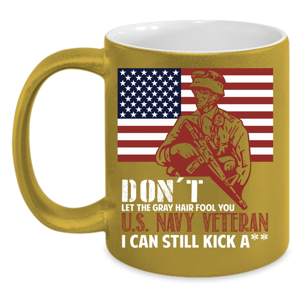 U.S Navy Veteran Coffee Mug, Funny U.S Navy Veteran Coffee Cup