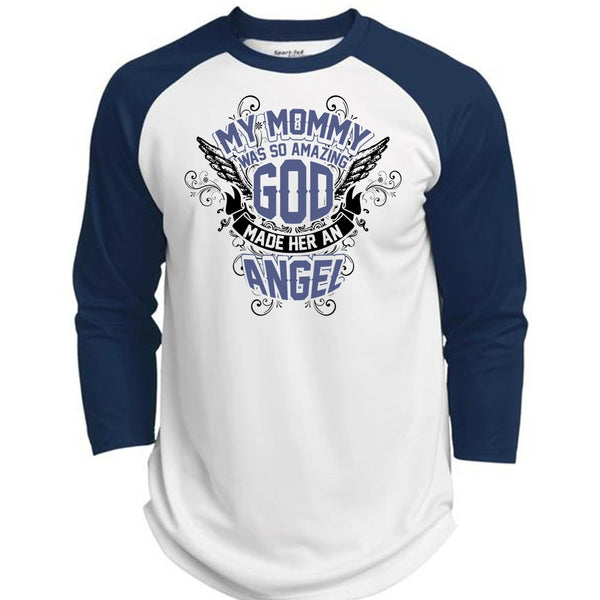 My Mommy Was So Amazing God T Shirt, I Love Mom T Shirt, Awesome T-Shirts  (Polyester Game Baseball Jersey)