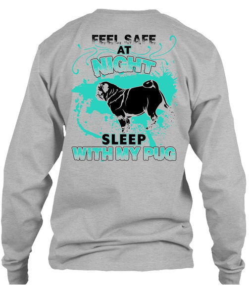 Sleep With My Pug T Shirt, I Love Pug T Shirt