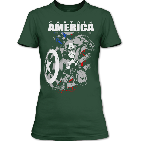 A black t-shirt with the shopify logo