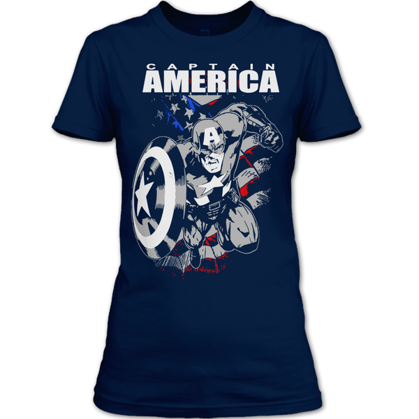 A black t-shirt with the shopify logo