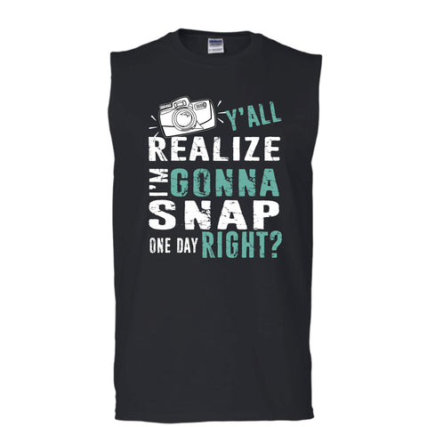 A black t-shirt with the shopify logo