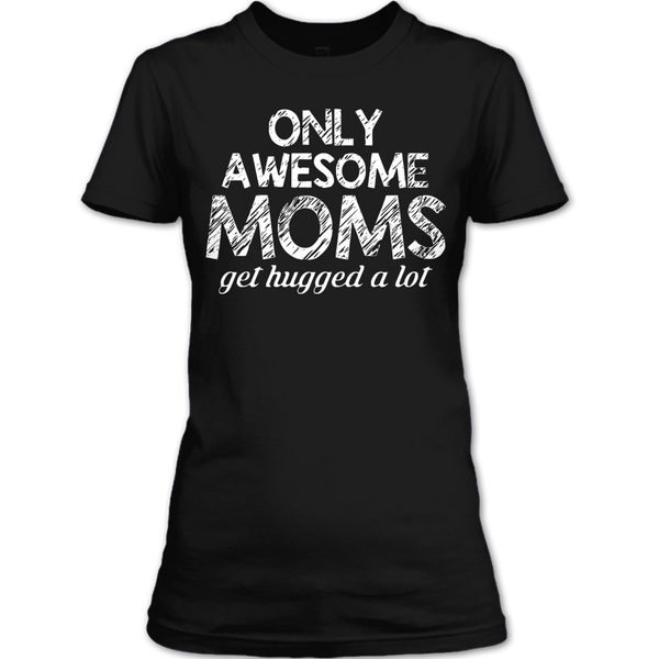 A black t-shirt with the shopify logo