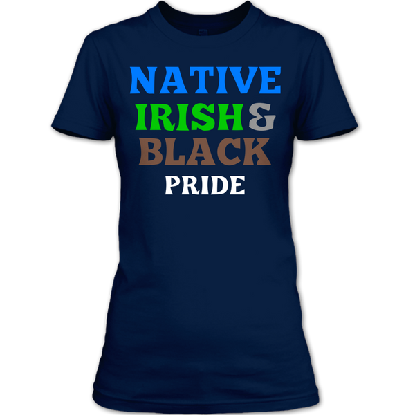 A black t-shirt with the shopify logo