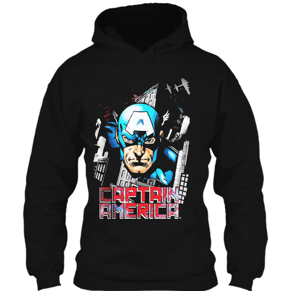 A black t-shirt with the shopify logo