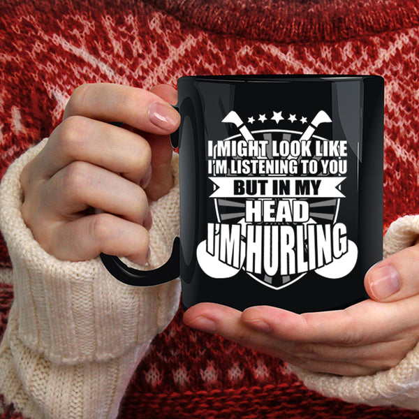 In My Head I'm Hurling Coffee Mug, I'm Hurling Coffee Cup