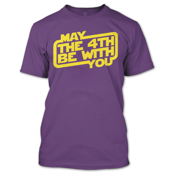 A black t-shirt with the shopify logo