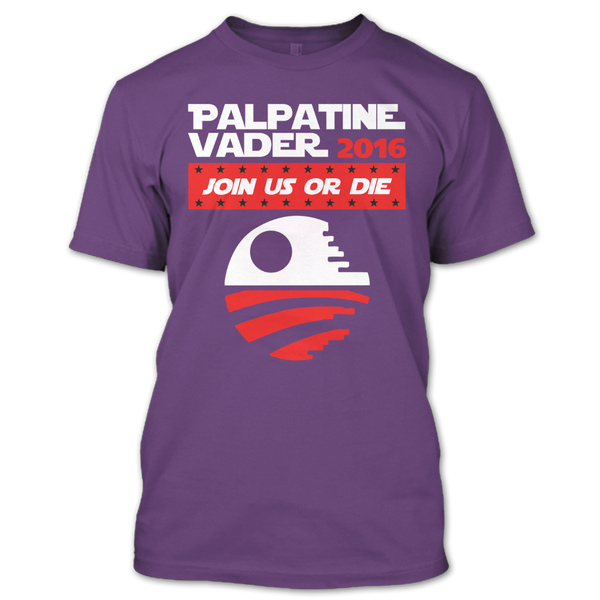 A black t-shirt with the shopify logo