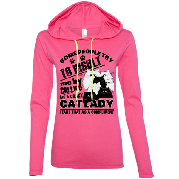 Calling Me A Crazy Cat Lady T Shirt, I Love My Cat T Shirt, Awesome T-Shirts