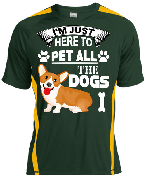 I'm Just Here To Pet All The Dogs T Shirt, I Love My Life T Shirt, Cool Shirt