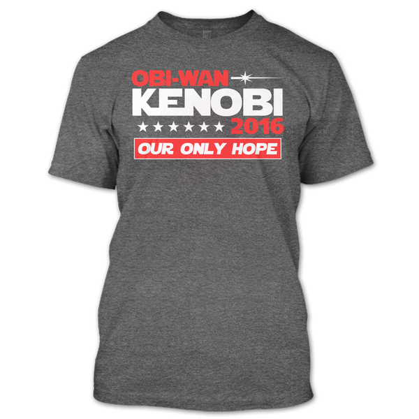 A black t-shirt with the shopify logo